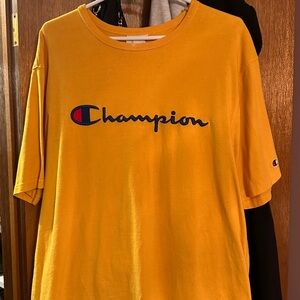 Champion Bright Yellow Tee